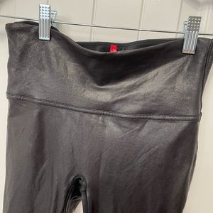 Spanx faux leather leggings